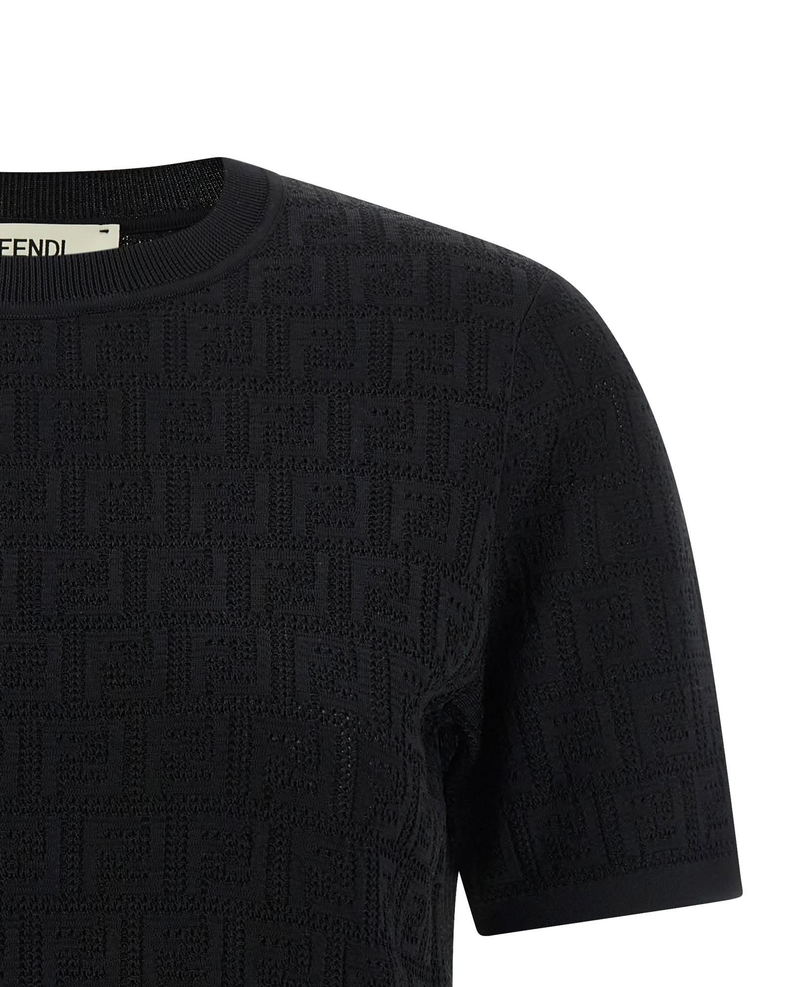 Fendi Ff Intarsia Sweater Glam Steals