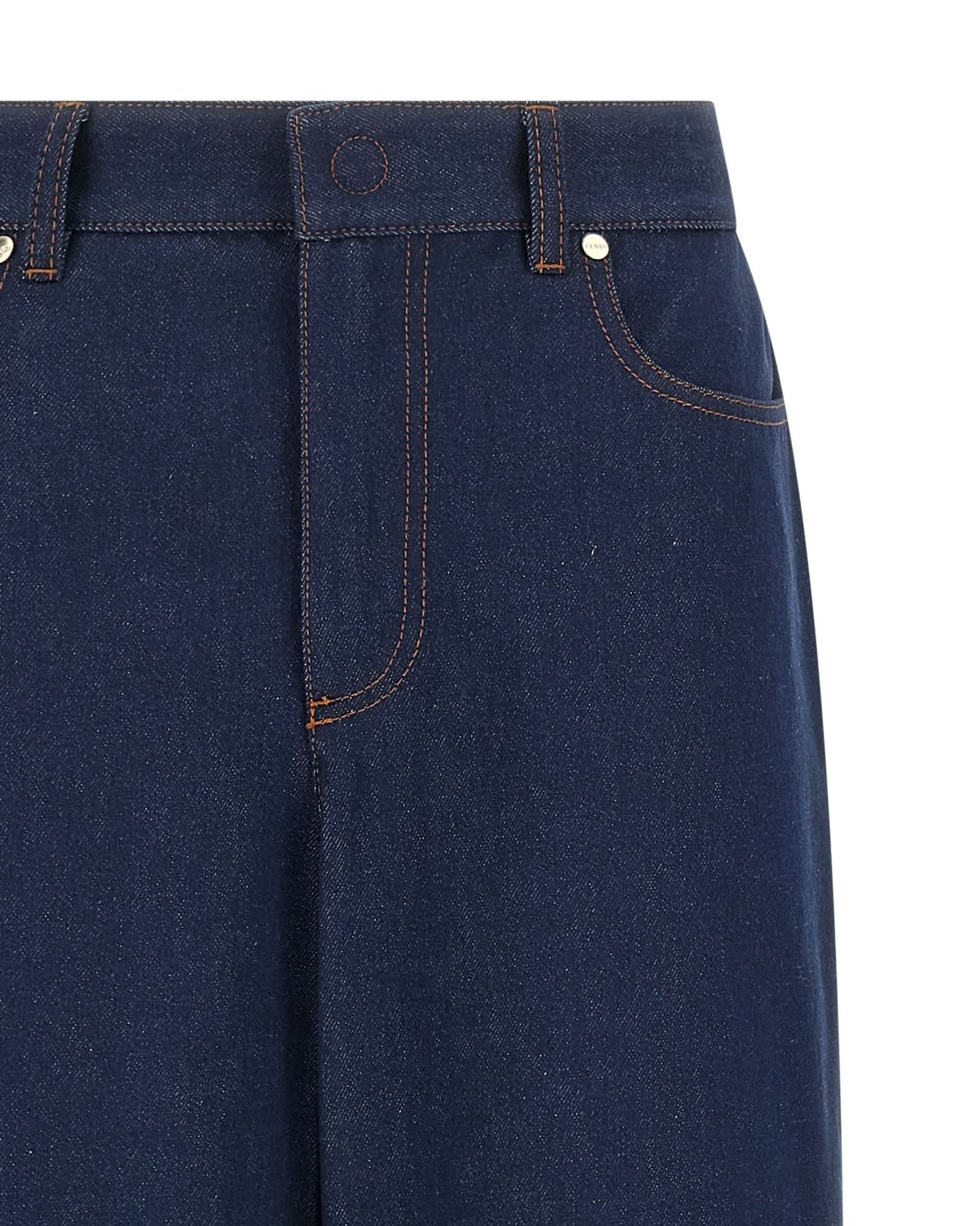 Fendi Ff Reverse Jeans Glam Steals