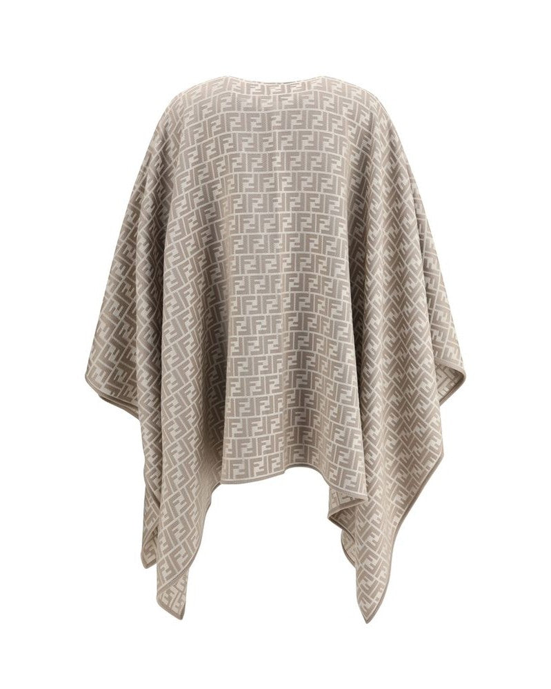 Fendi Gray Wool Scarf Glam Steals