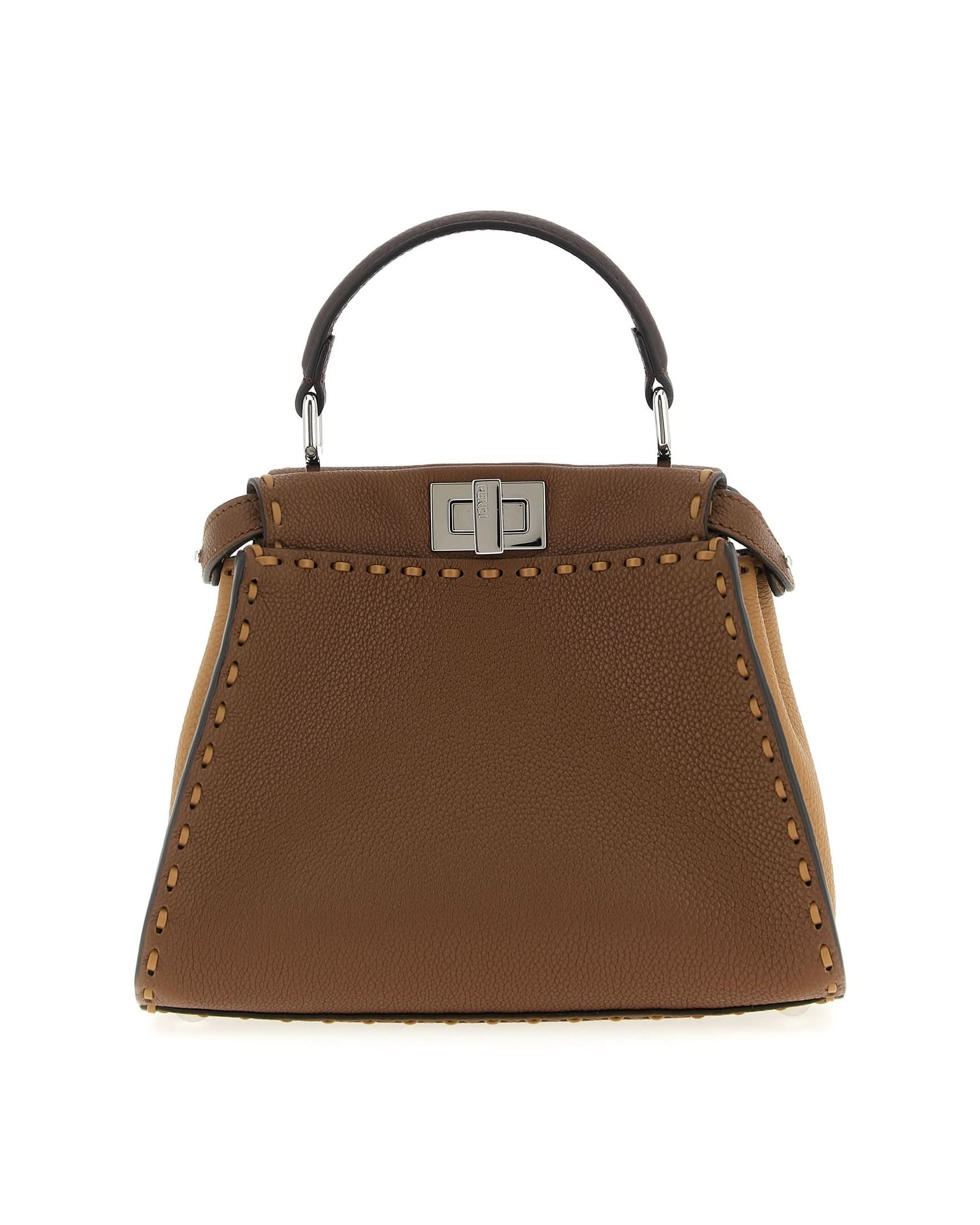Fendi Peekaboo Selleria Mini Handbag Handbag