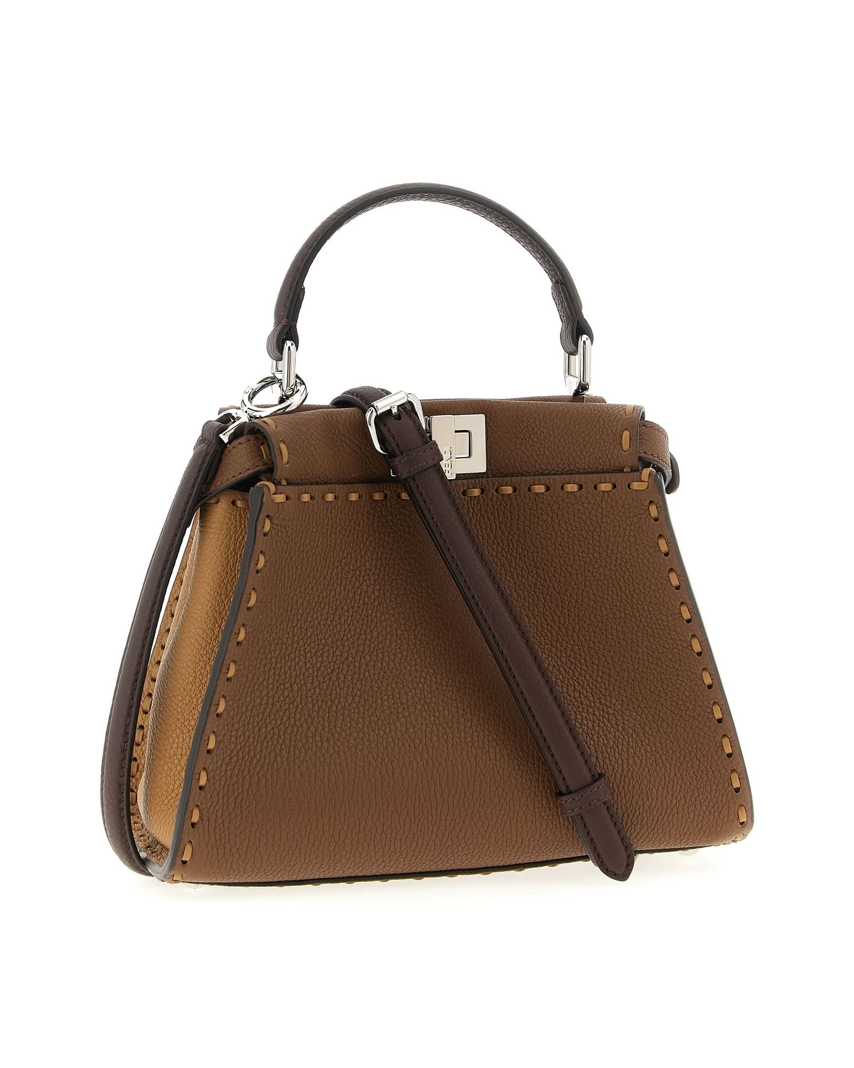 Fendi Peekaboo Selleria Mini Handbag Handbag