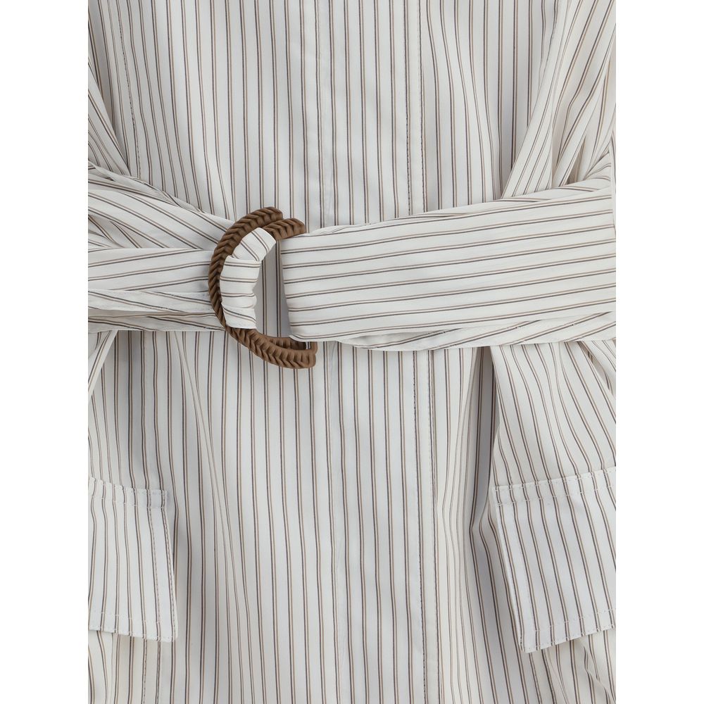 Fendi Striped Shirt Jacket Glam Steals