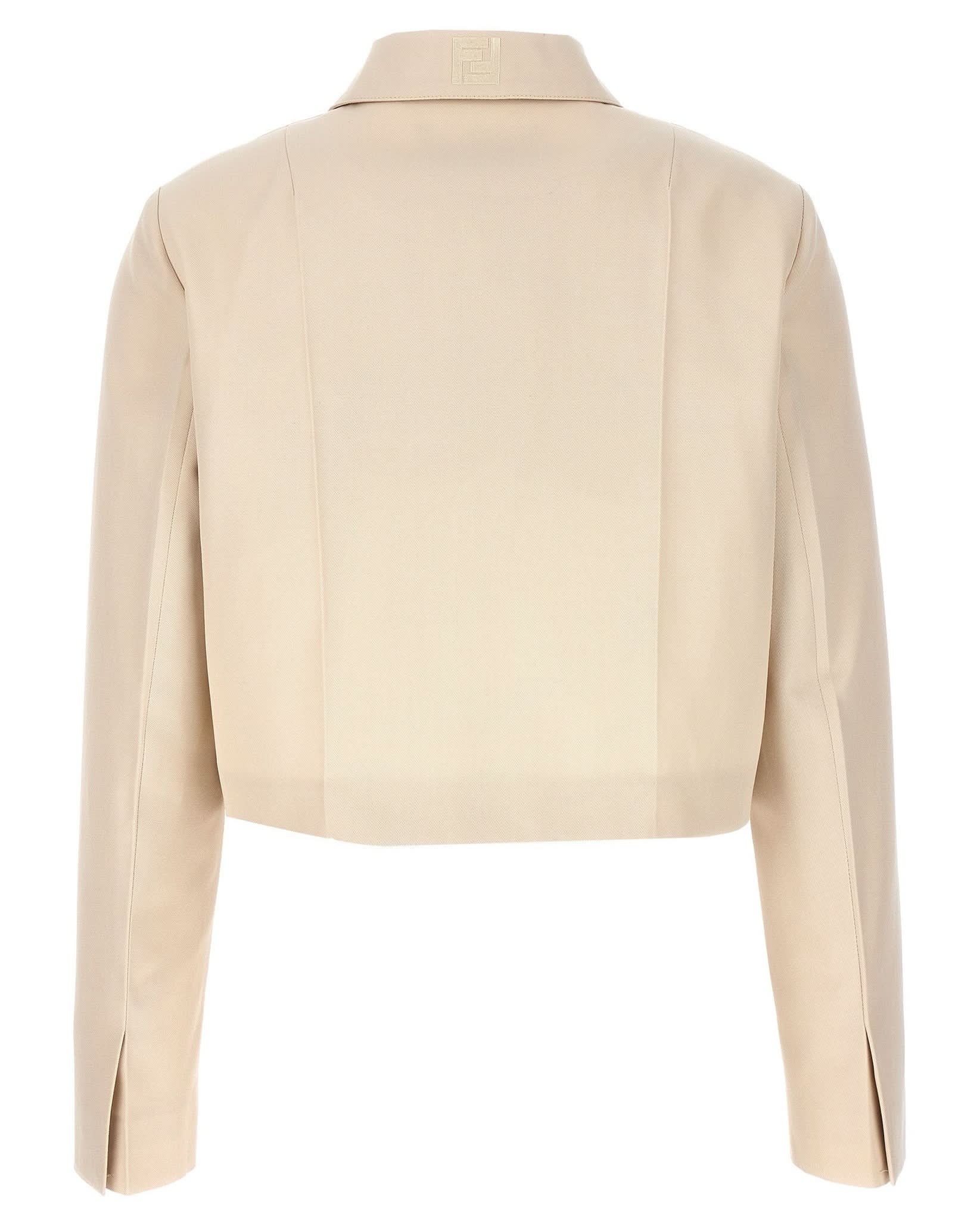 Fendi Tailored Crop Jacket Glam Steals