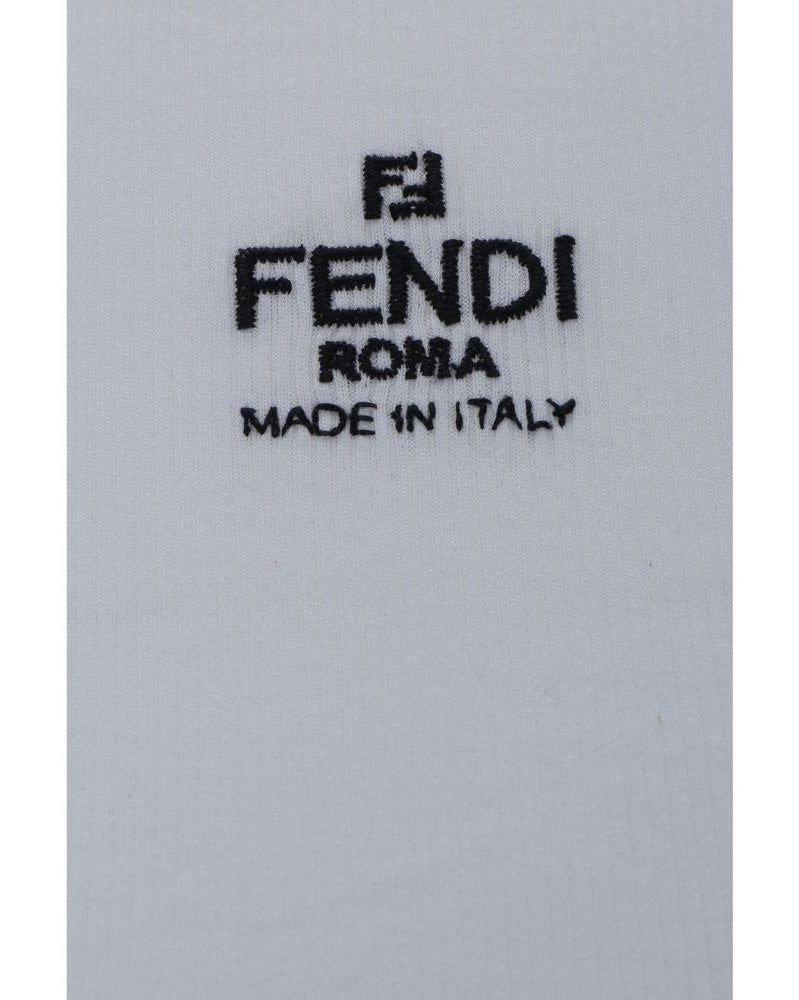 Fendi White Cotton Top Glam Steals
