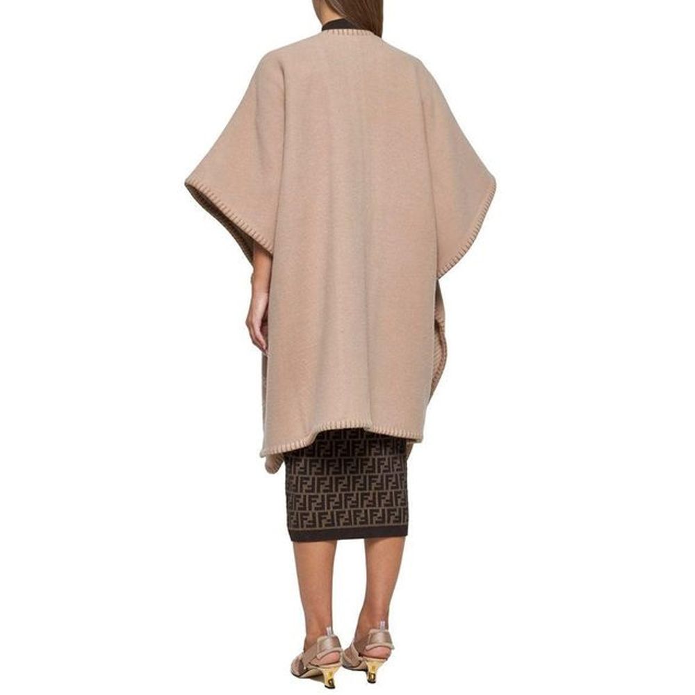 Fendi Wool And Cashmere Poncho Glam Steals
