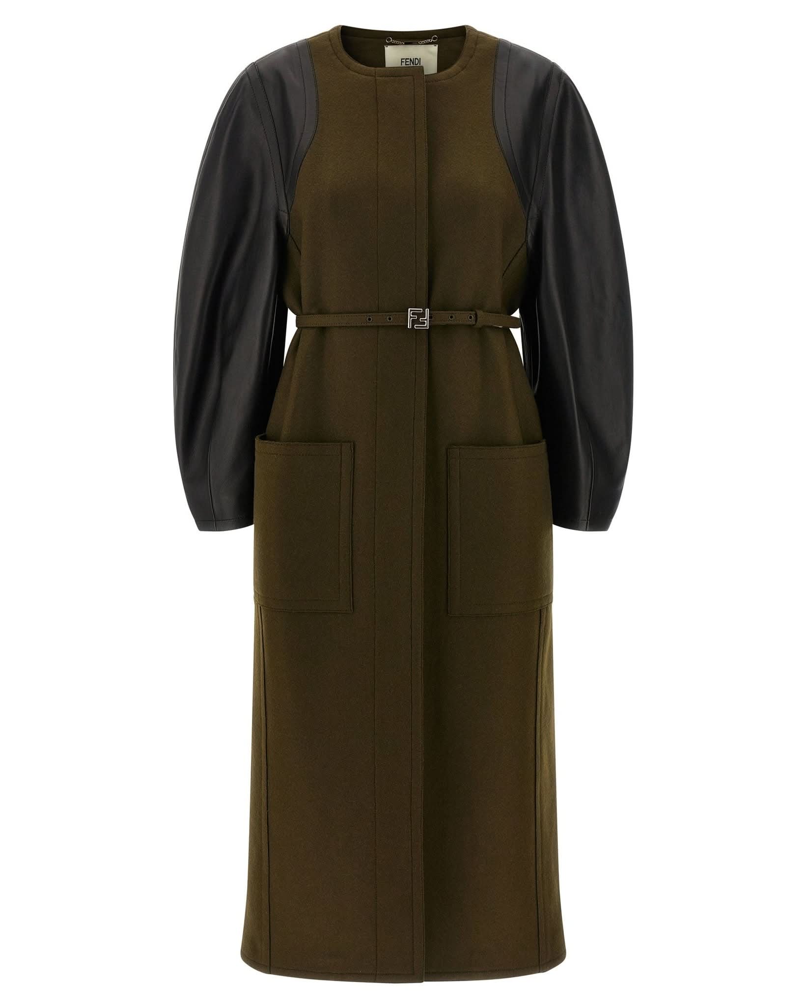 Fendi Wool Felt Coat Glam Steals