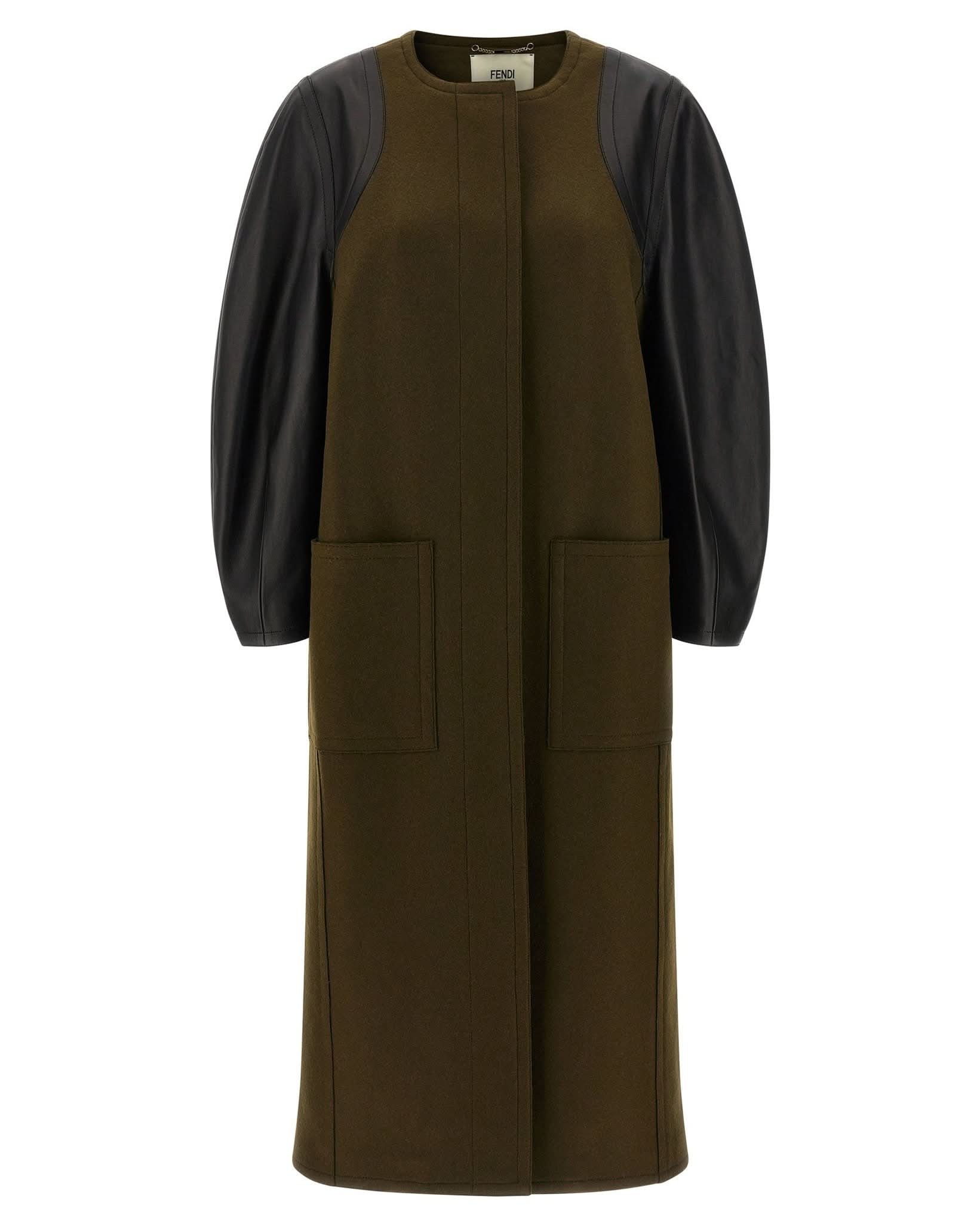 Fendi Wool Felt Coat Glam Steals