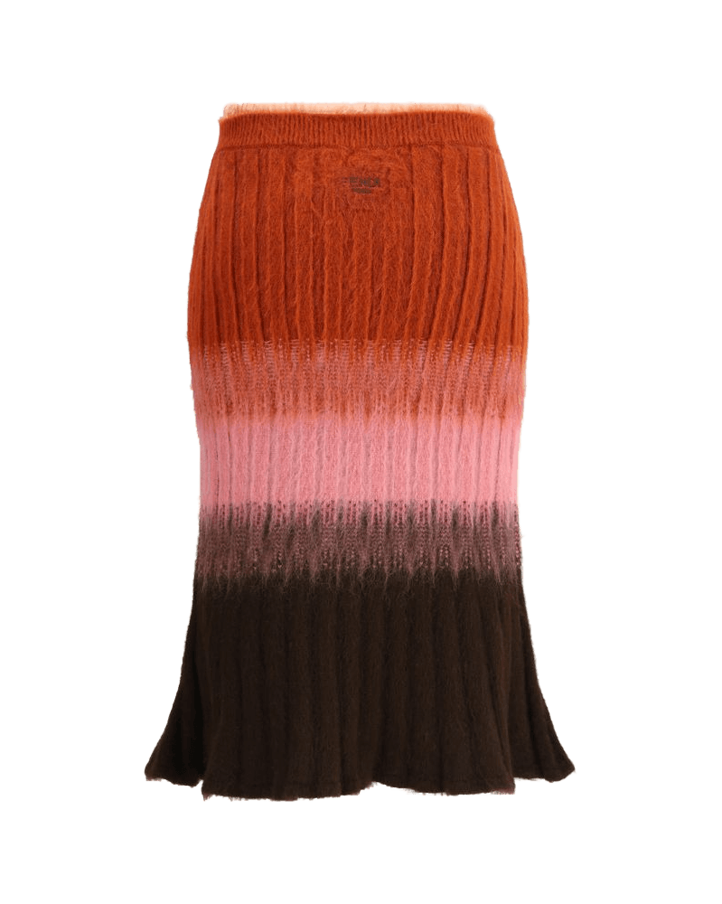 Fendi Wool Mohair and Midi Skirt Glam Steals