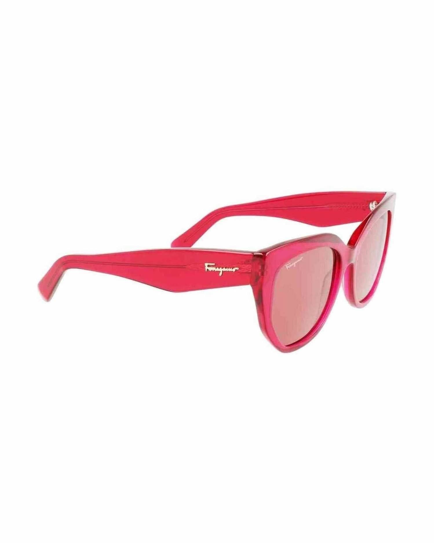 Ferragamo Acetate Red Sunglasses Sunglasses