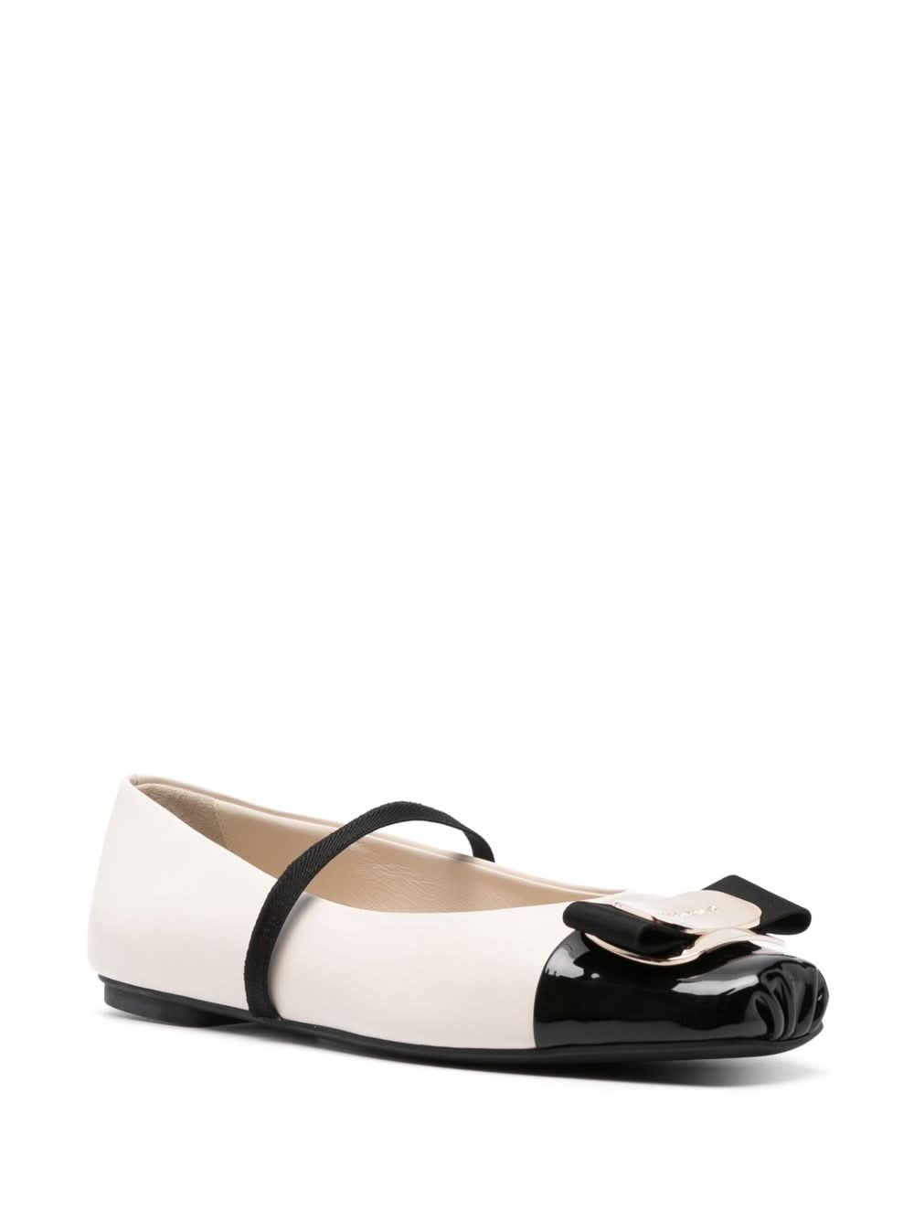 Ferragamo Beige Flat Shoes Flats