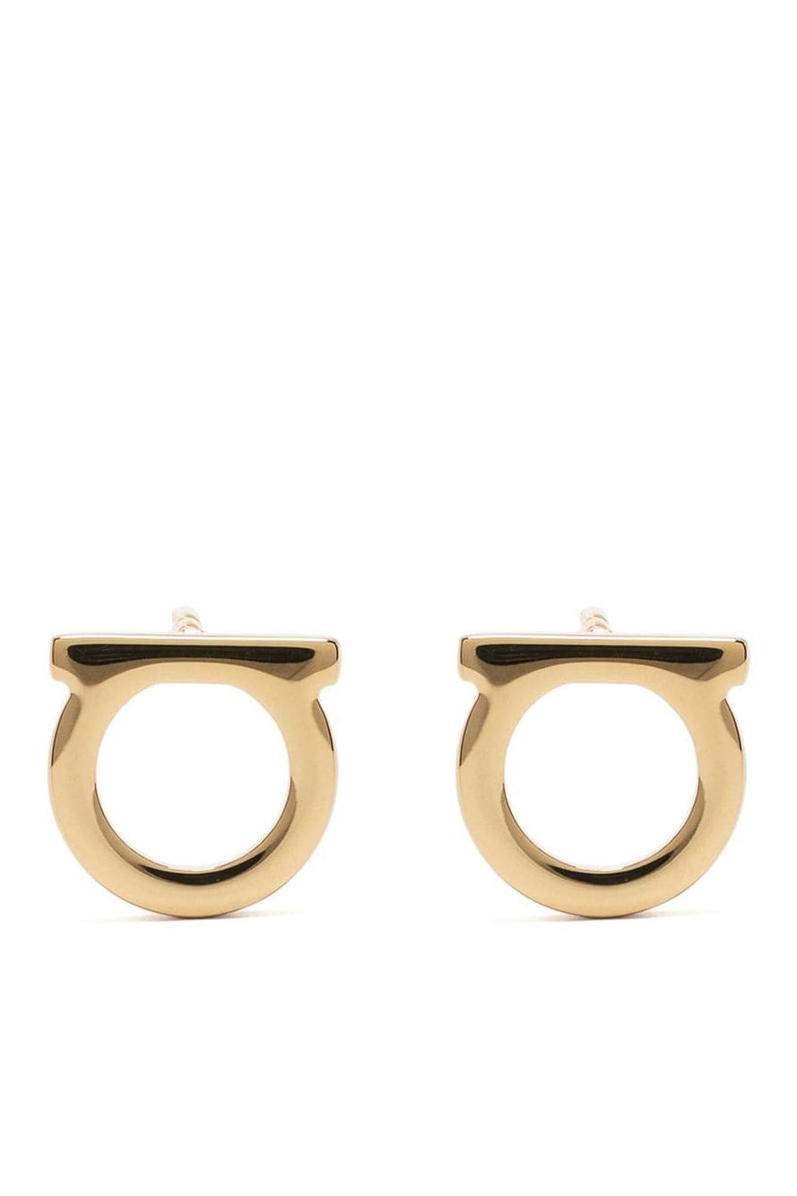 Ferragamo Bijoux Golden Earrings Glam Steals