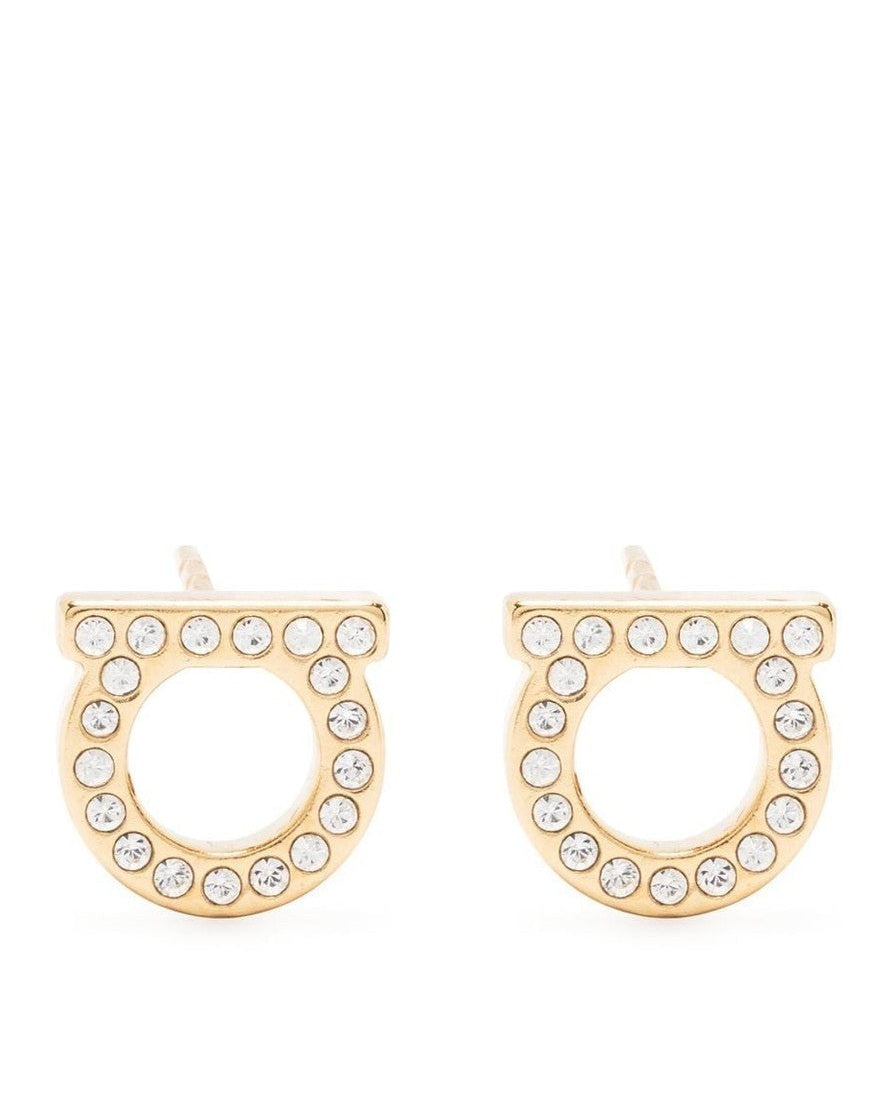 Ferragamo Bijoux Golden Earrings Glam Steals