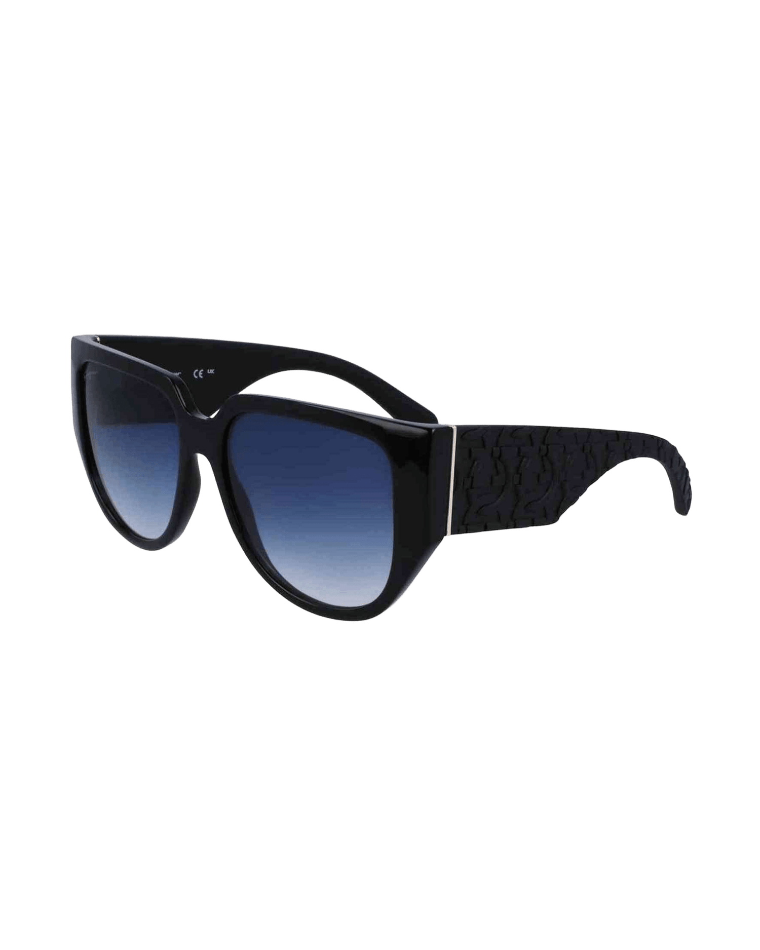 Ferragamo Bio Black Injected Sunglasses Sunglasses