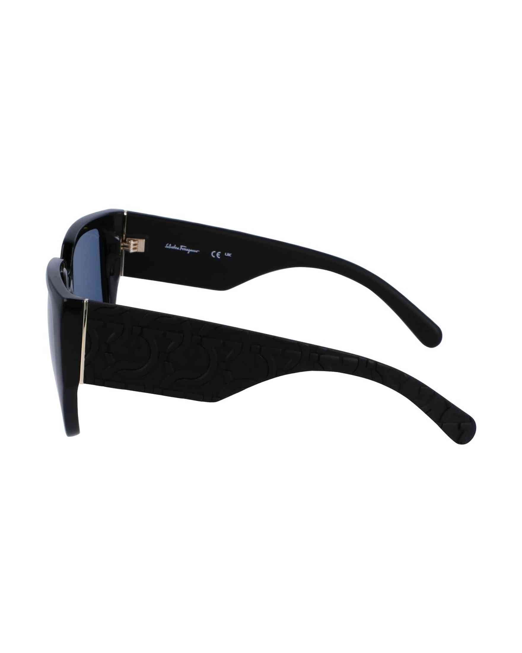Ferragamo Bio Injected Black Sunglasses Glam Steals
