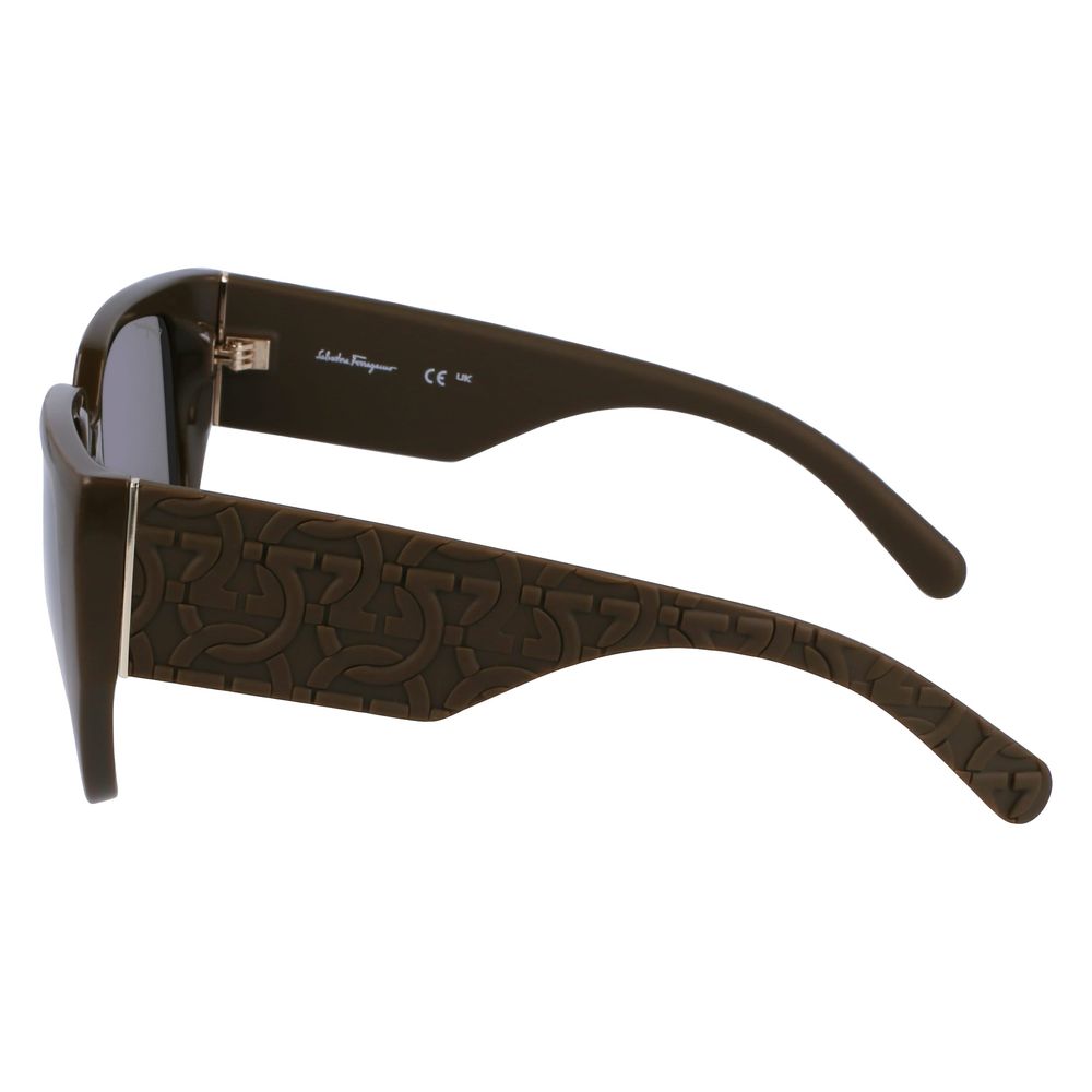 Ferragamo Bio Injected Green Sunglasses Glam Steals