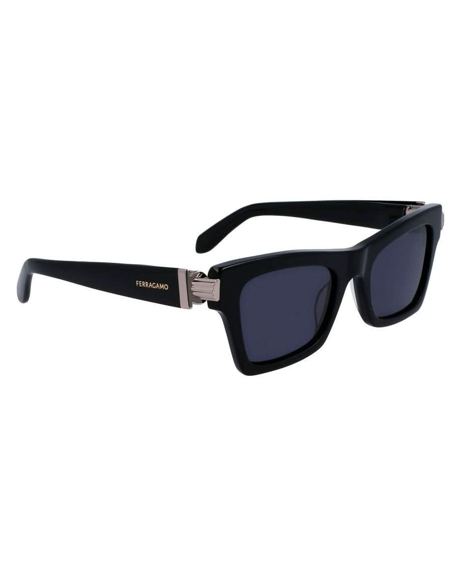 Ferragamo Black Acetate Sunglasses Glam Steals