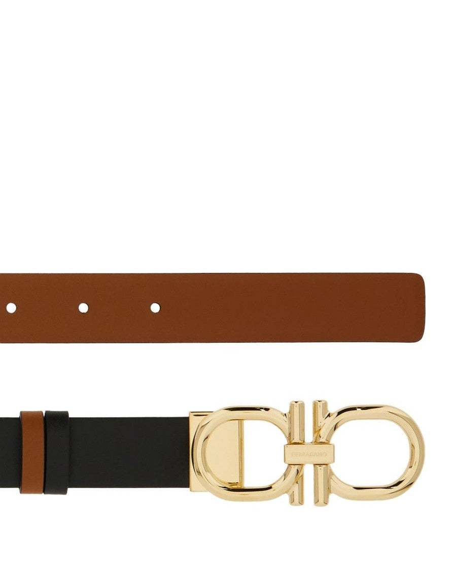 Ferragamo Black Belts Glam Steals