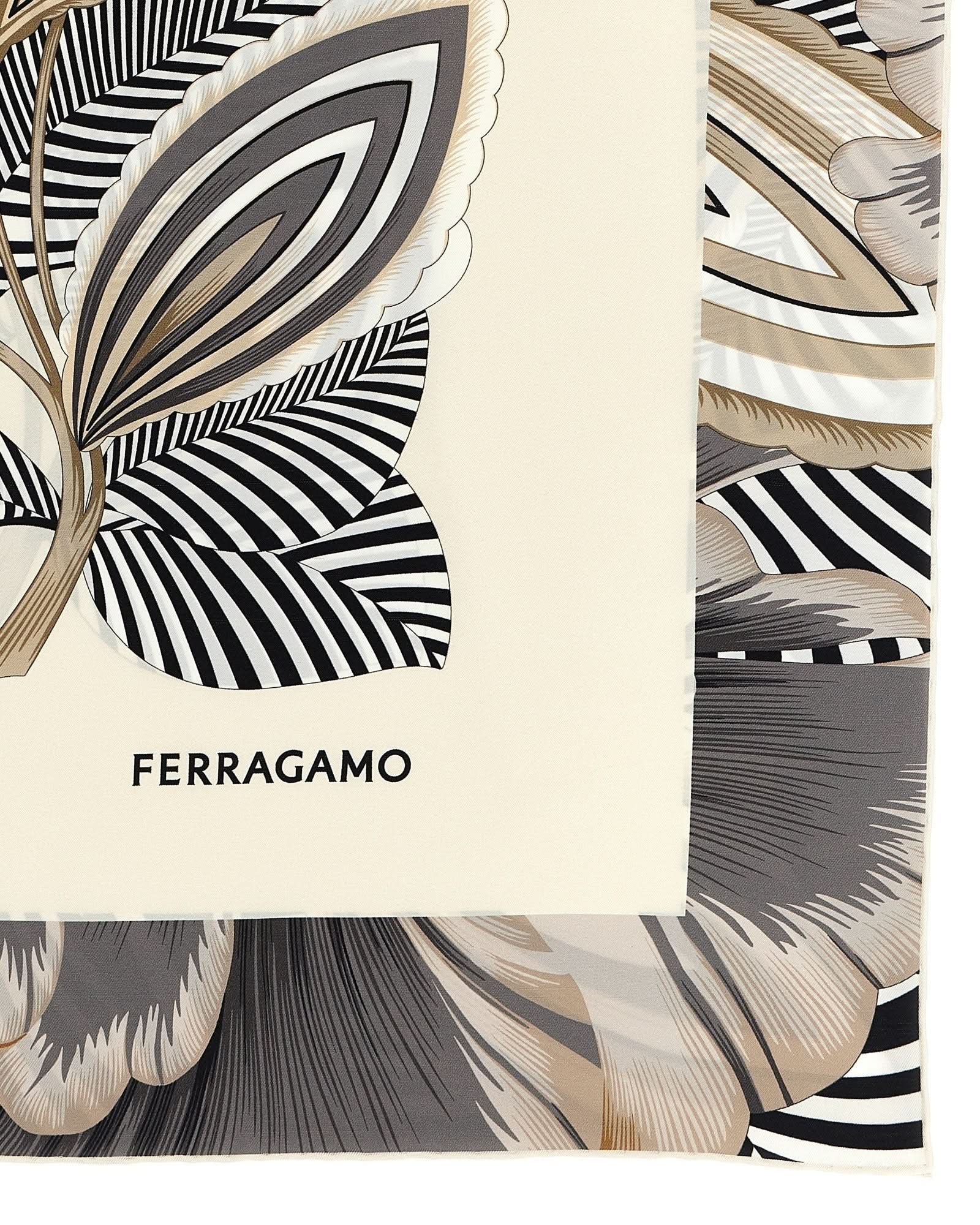 Ferragamo Brezza Print Scarf Glam Steals