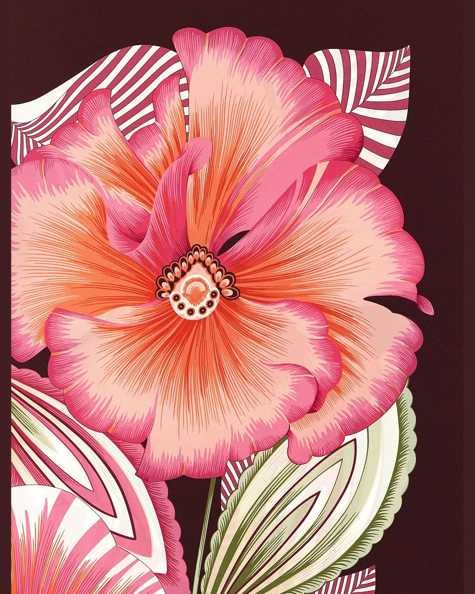 Ferragamo Brezza Print Scarf Glam Steals