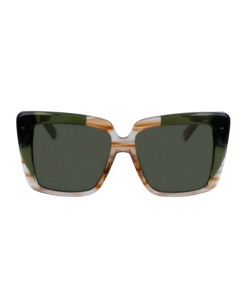 Ferragamo Brown Acetate Sunglasses Glam Steals