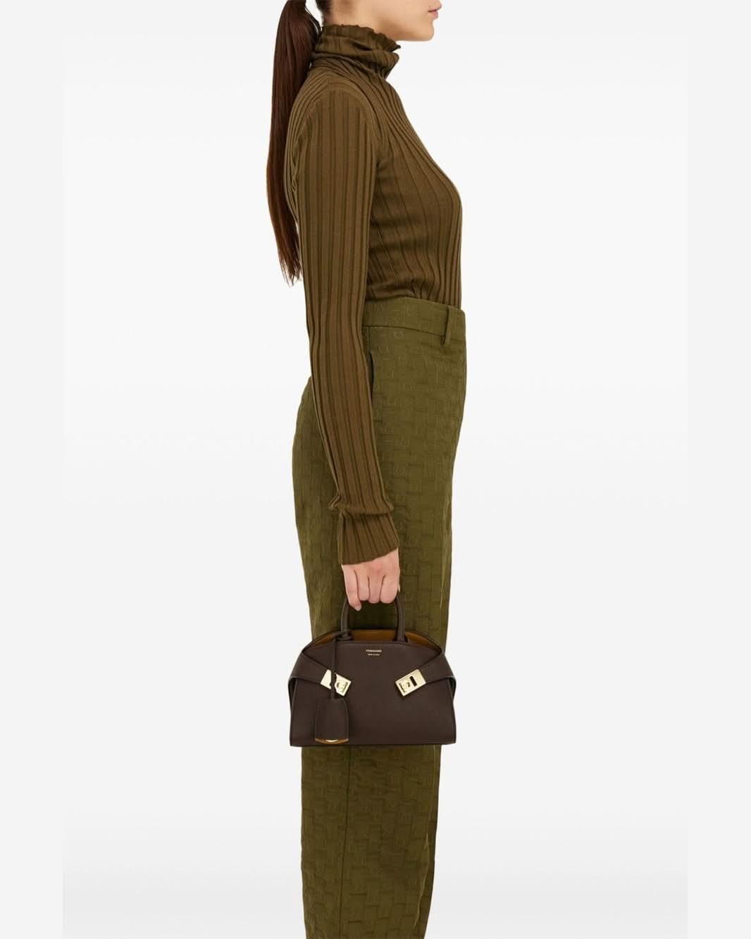 Ferragamo Brown Bag Handbag