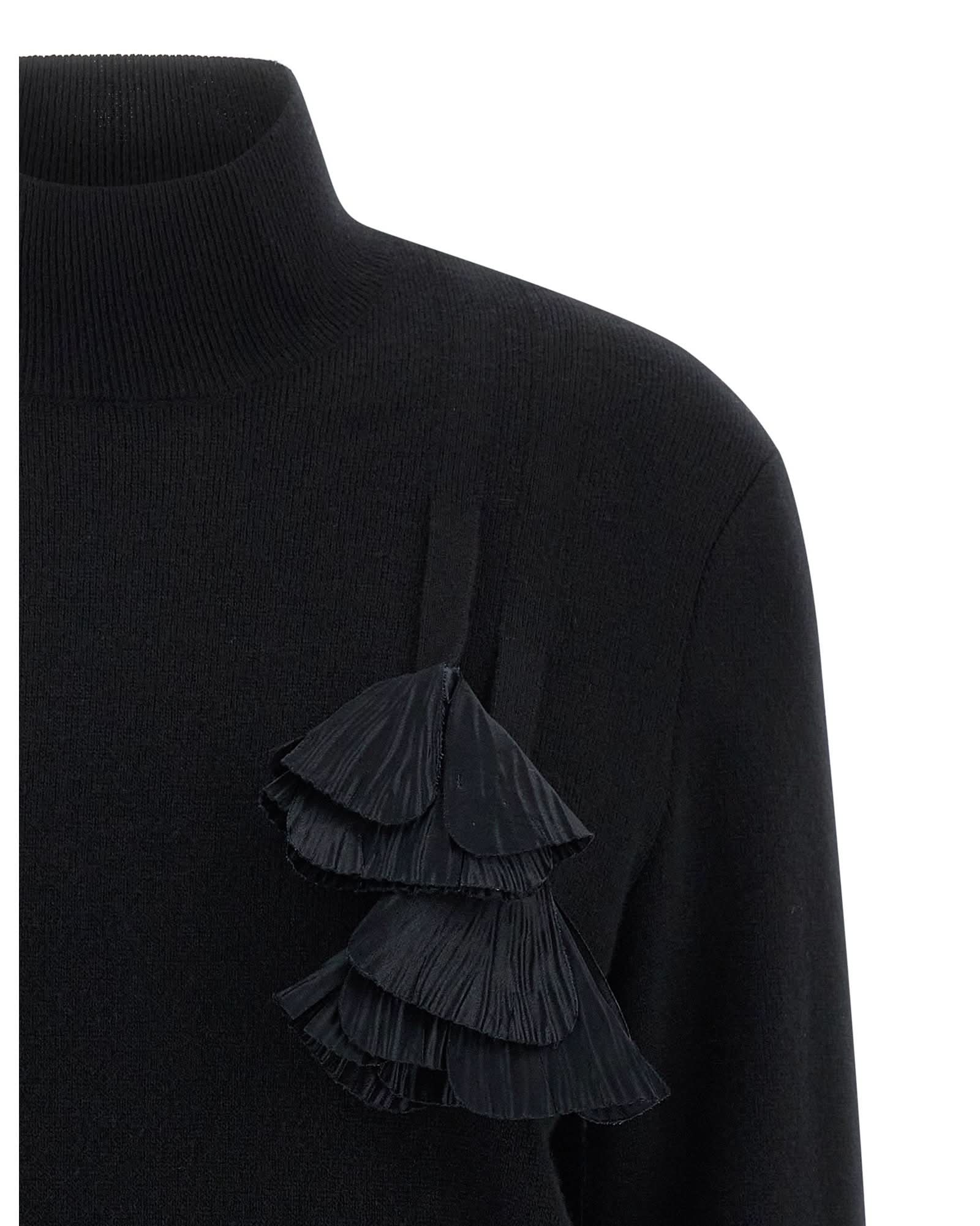 Ferragamo Floral Insert Sweater Glam Steals