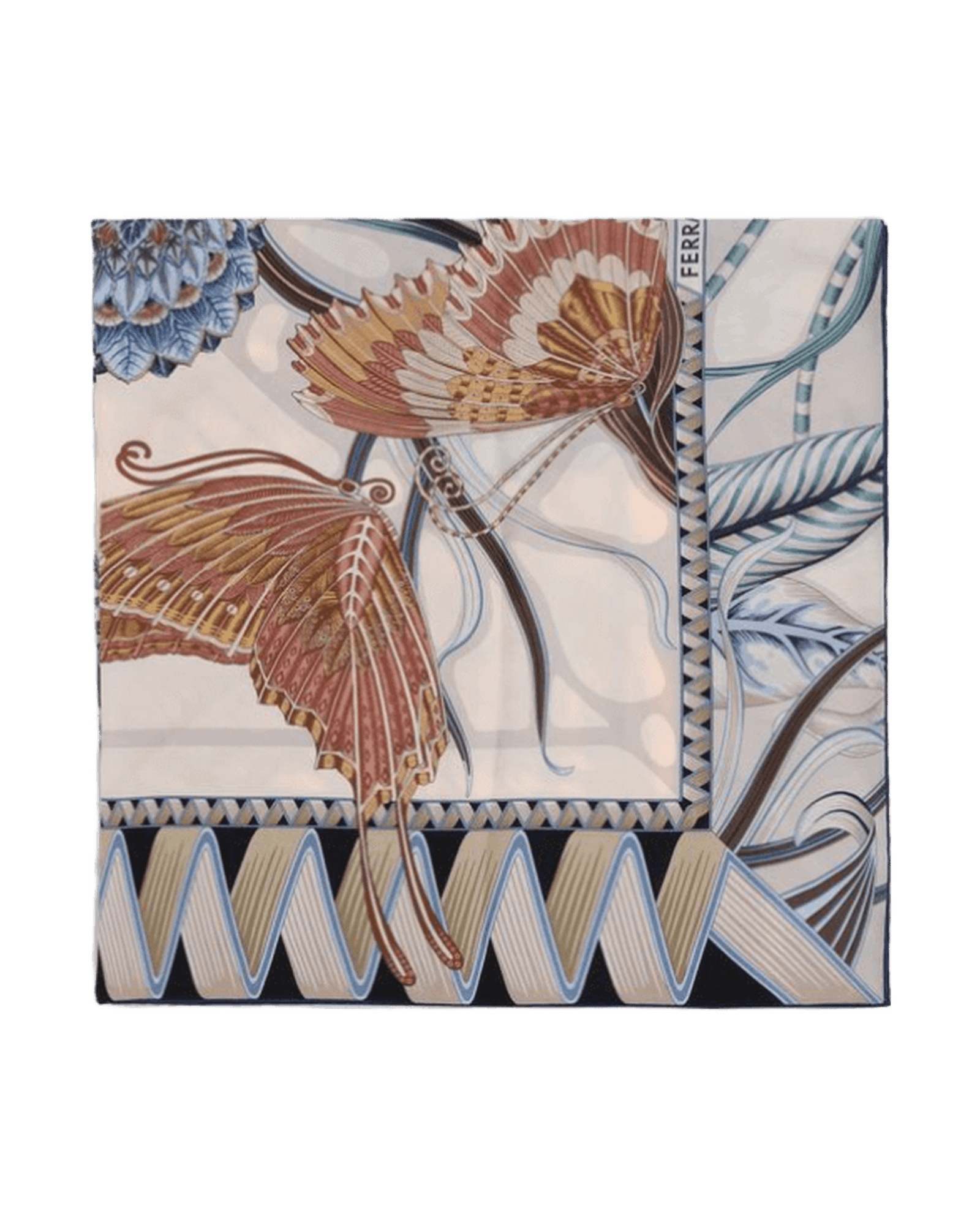 Ferragamo Giada Print Silk Scarf Glam Steals