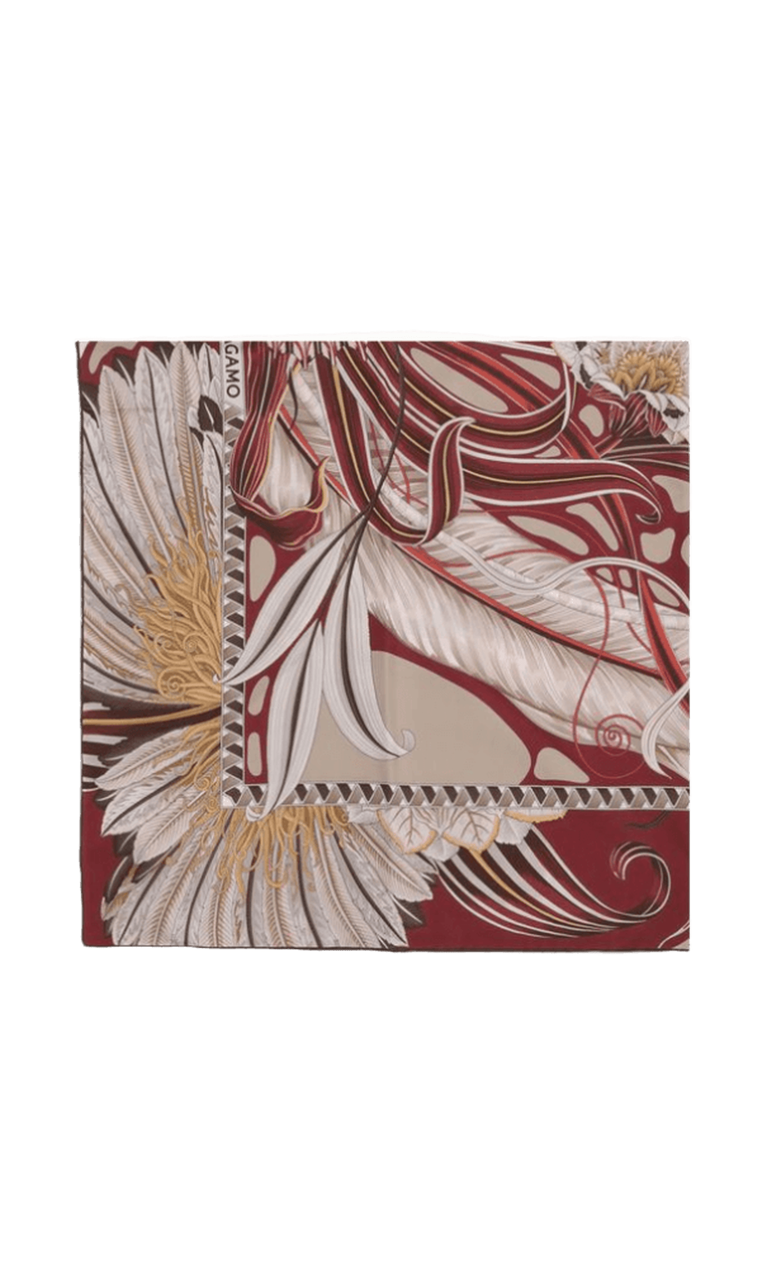 Ferragamo Giada Print Silk Scarf Glam Steals