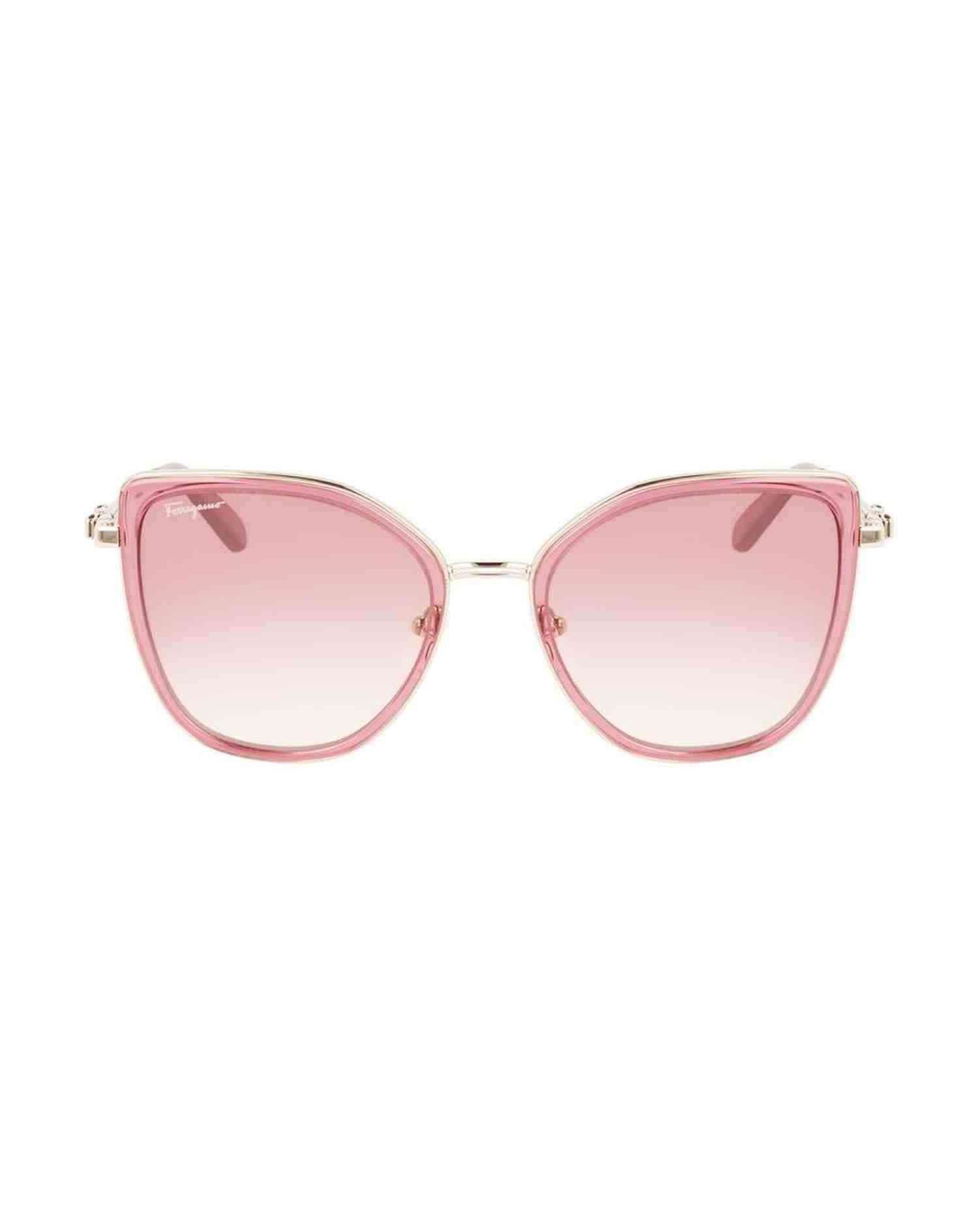 Ferragamo Metal Multicolor Sunglasses Sunglasses