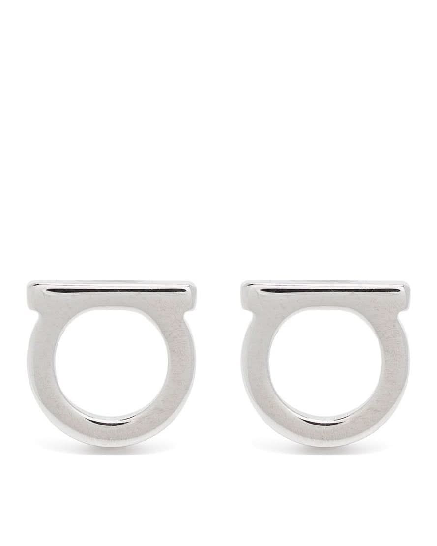 Ferragamo Silver Bijoux Earrings Jewellery