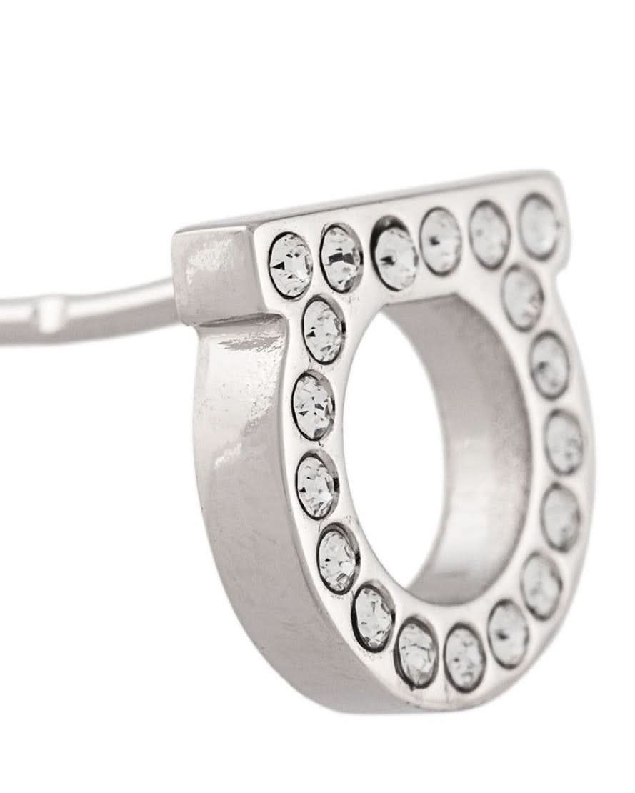 Ferragamo Silver Bijoux Earrings Jewellery