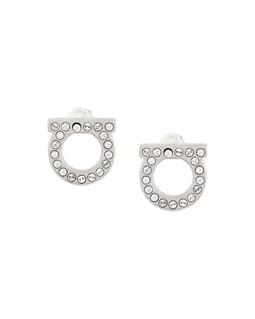 Ferragamo Silver Bijoux Earrings Jewellery