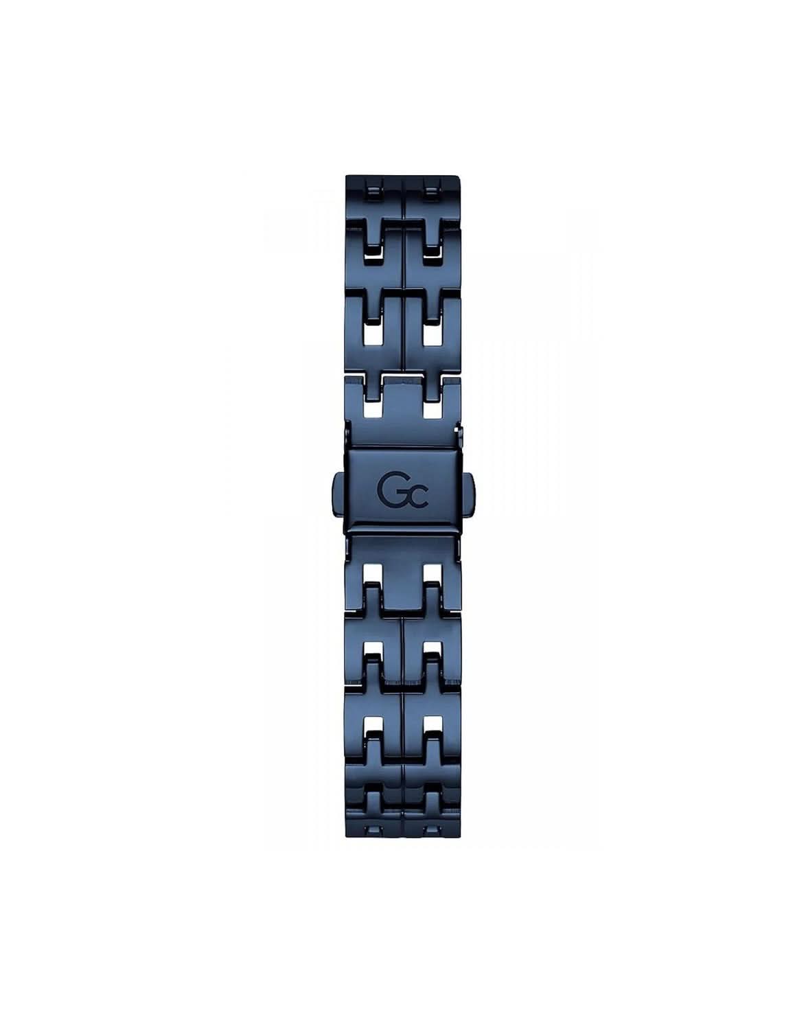 Gc Blue Stainless Steel Dress Watch Watches