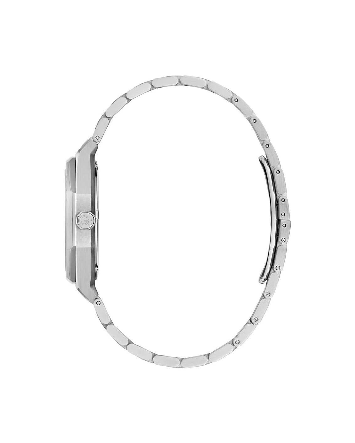 Gc Gray Stainless Steel Dress Watch Watches