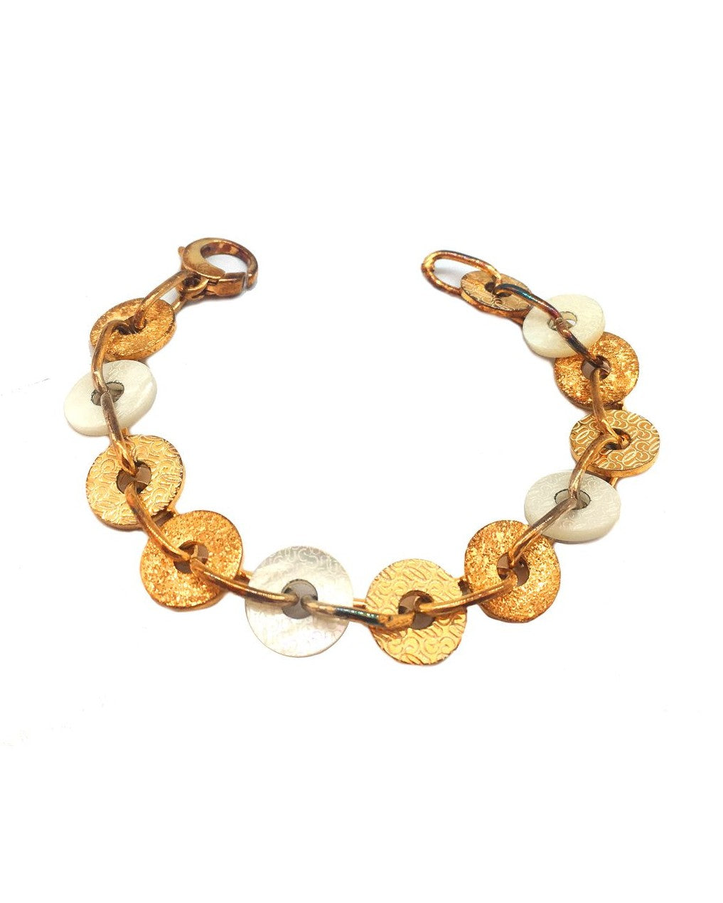 Gc Rose Gold Stainless Steel Bracelet Bracelets