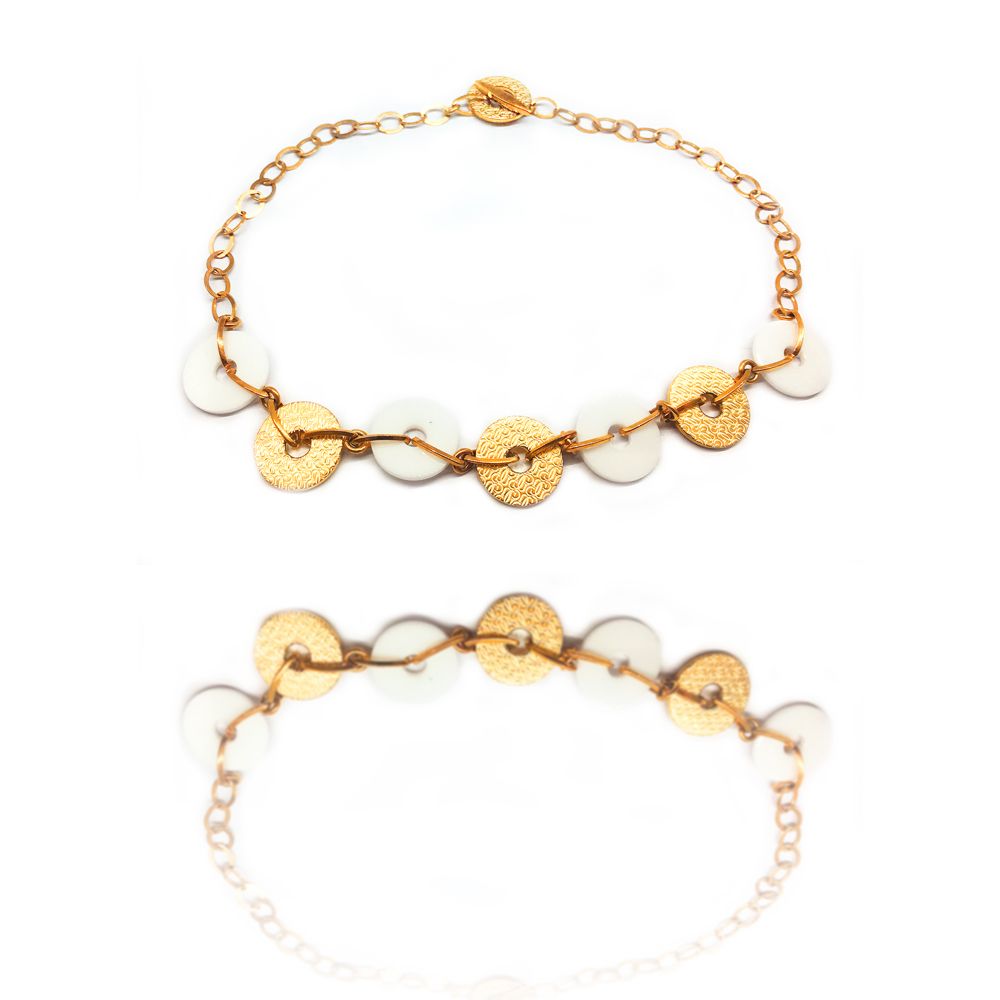 GC Rose Gold Stainless Steel Necklace Glam Steals