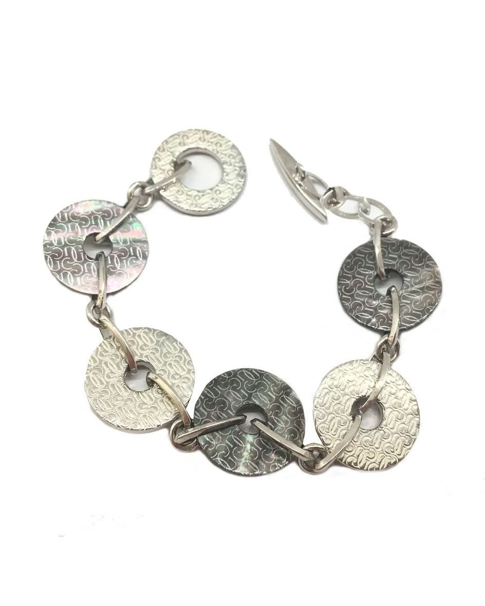 Gc Silver Stainless Steel Bracelet Bracelets