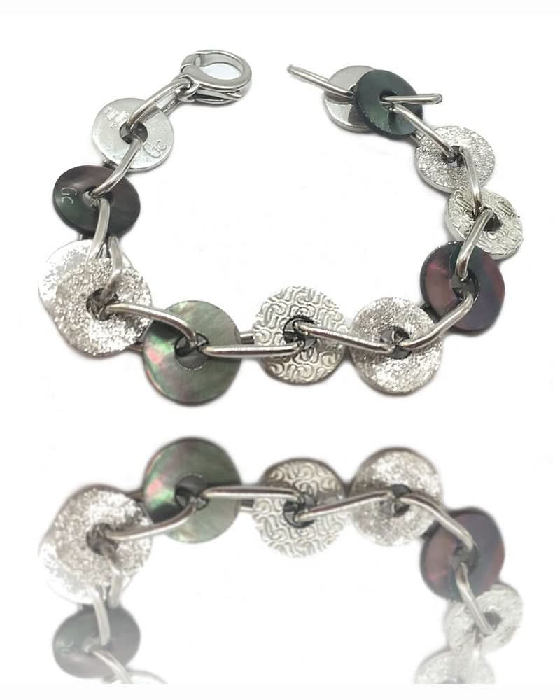 Gc Silver Stainless Steel Bracelet Bracelets