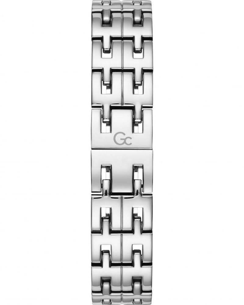 Gc Silver Stainless Steel Dress Watch Watches