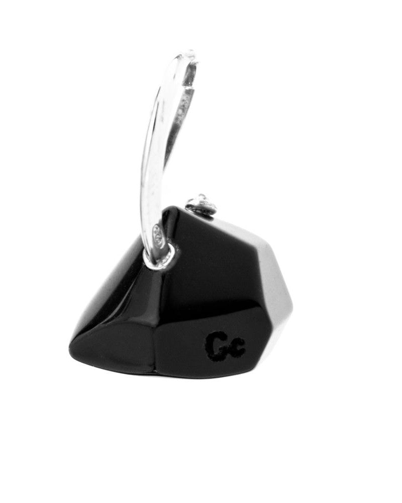 Gc Black Silver Earrings Glam Steals