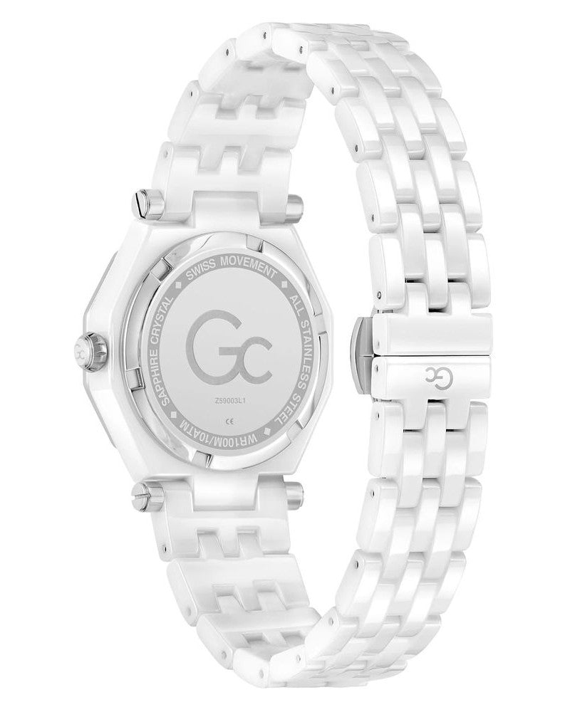 Gc Gray Ceramic Dress Watch Glam Steals