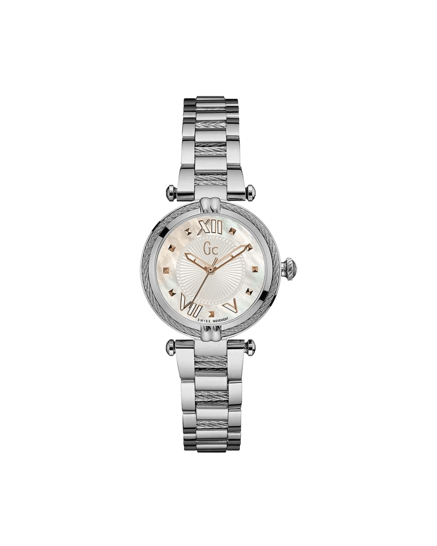 Gc Silver Stainless Steel Watch Watches