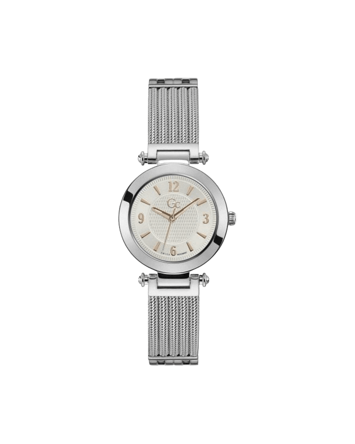 GCDS Silver Gc Stainless Steel Watch Glam Steals