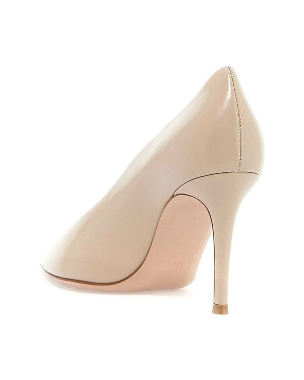 Gianvito Rossi Beige Calfskin High Heel Pumps Glam Steals