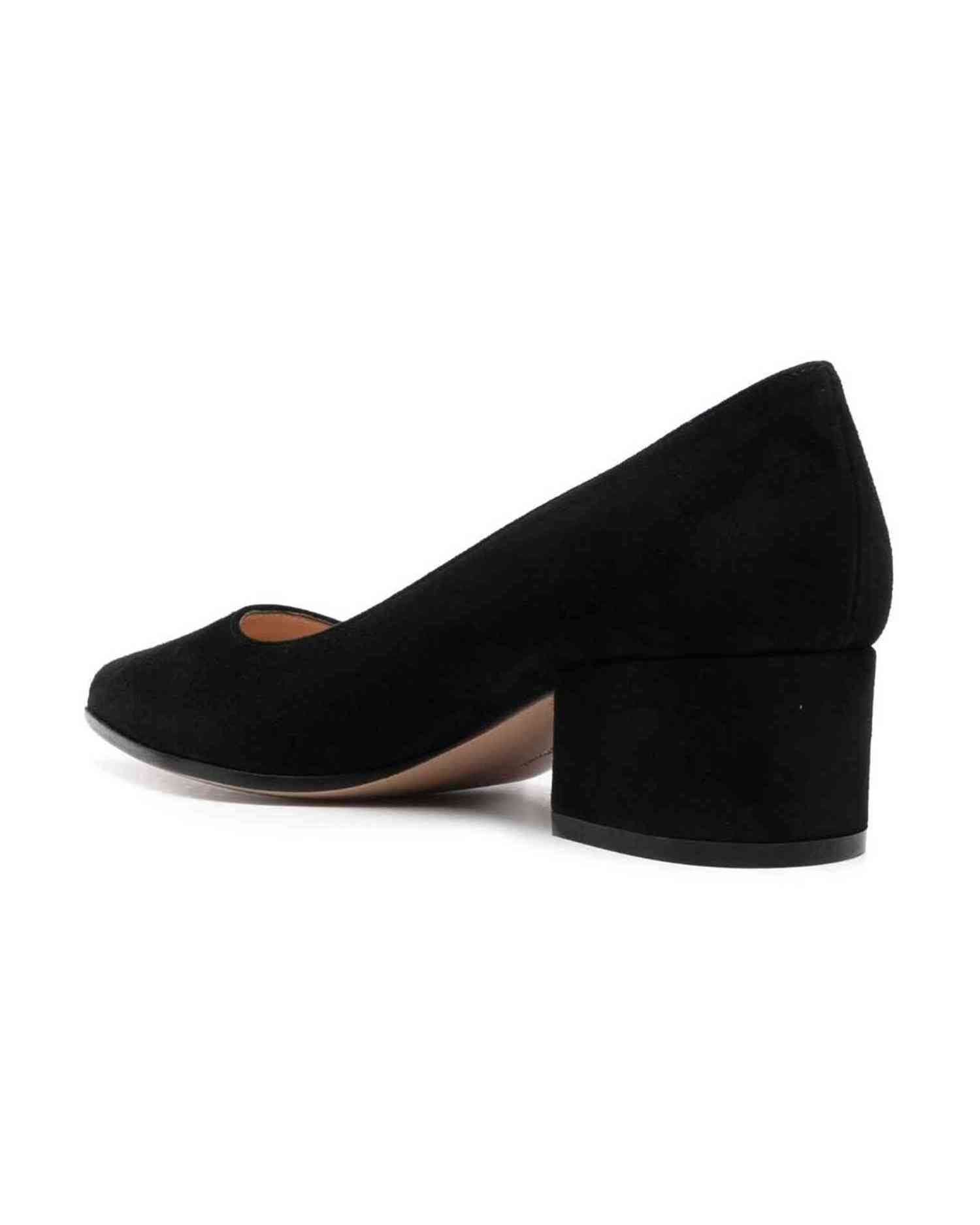 Gianvito Rossi Black Heel Heels