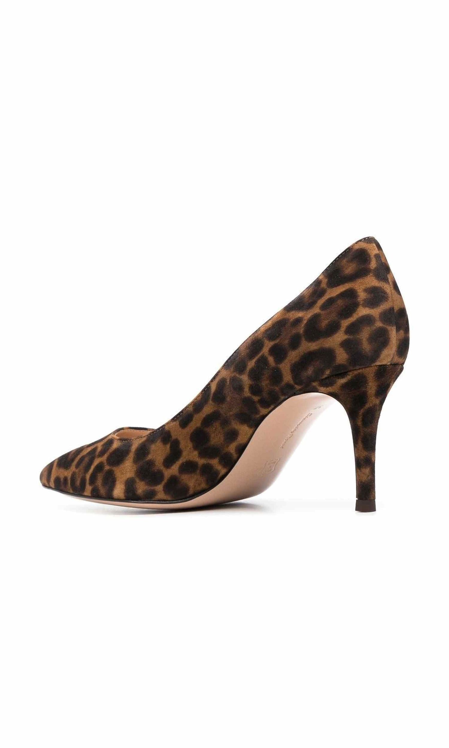 Gianvito Rossi Brown Heel Glam Steals
