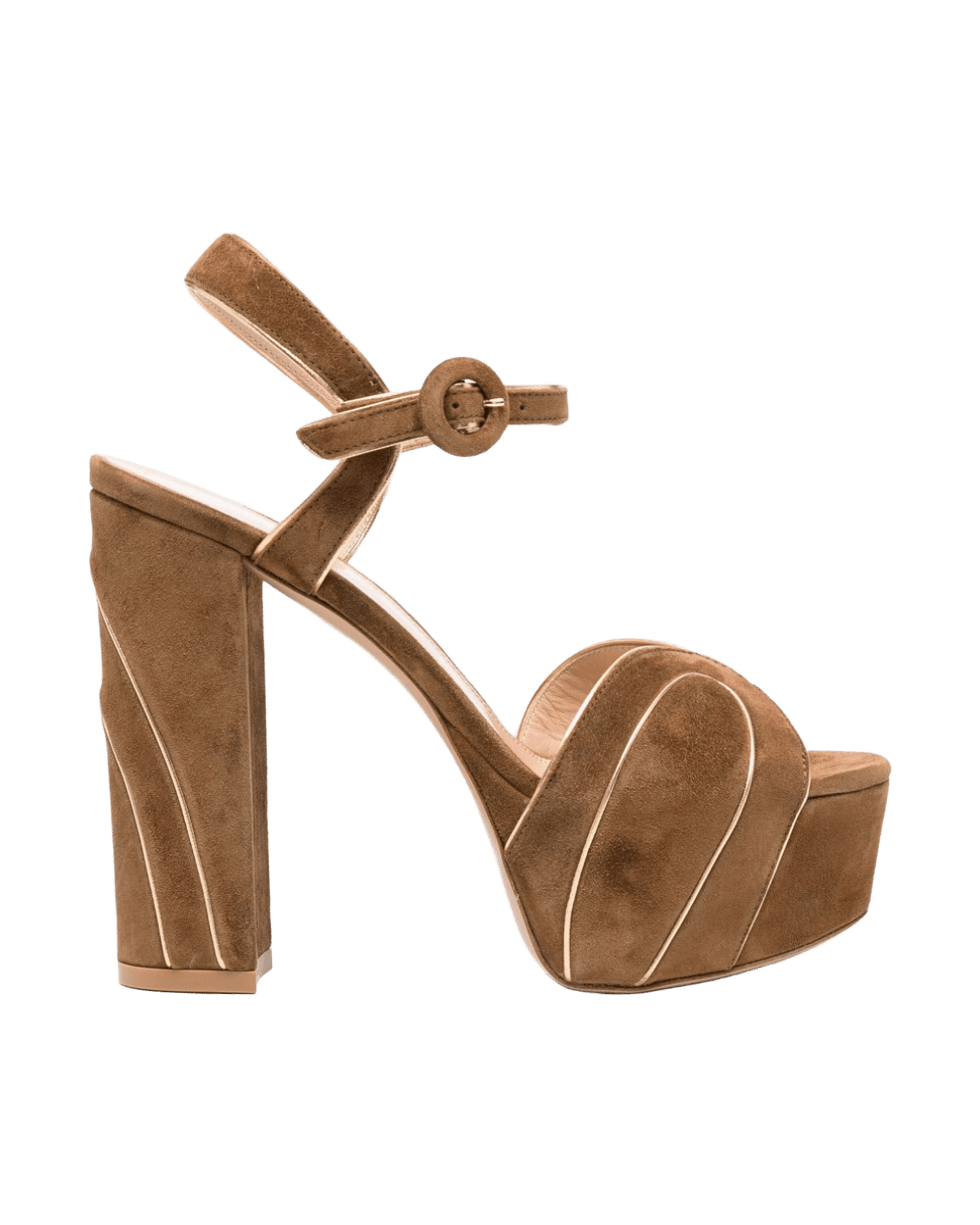 Gianvito Rossi Brown Leather Sandals Glam Steals