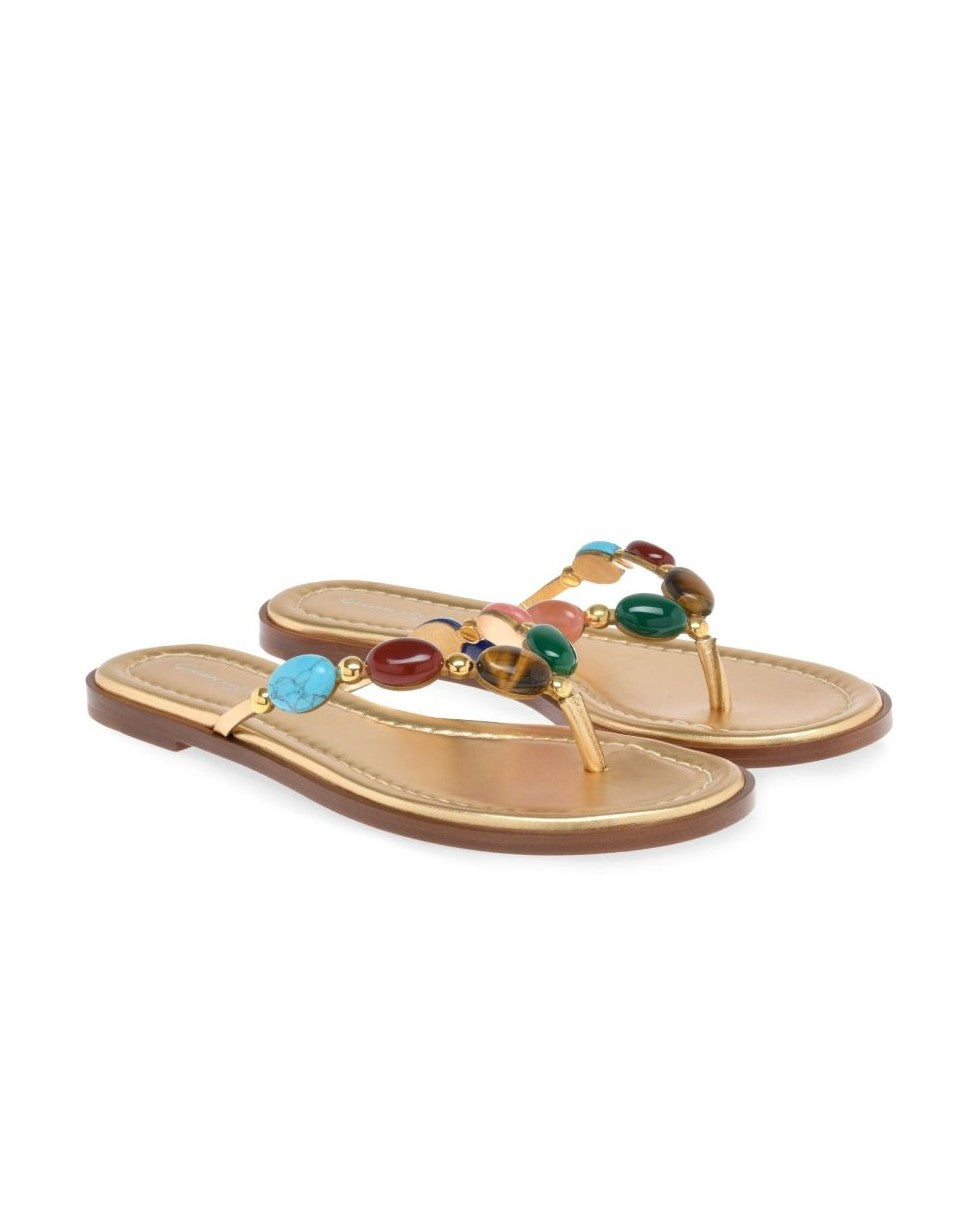 Gianvito Rossi Brown Leather Sandals Glam Steals