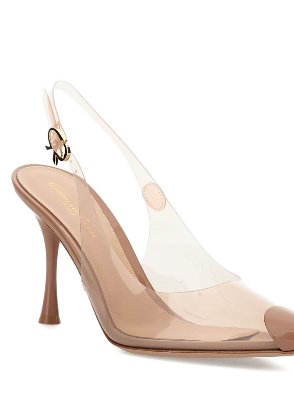 Gianvito Rossi Brown Leather with Heel Glam Steals