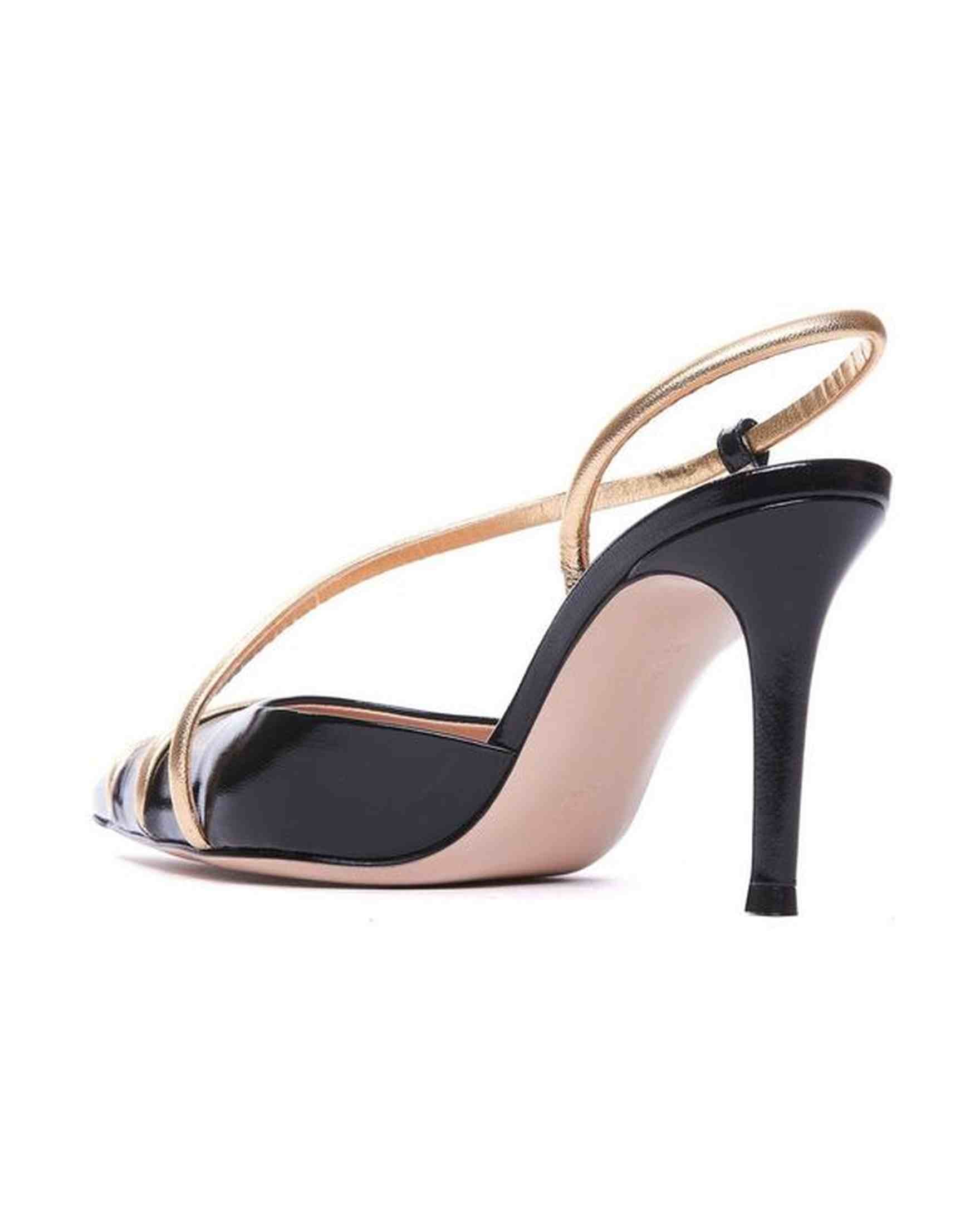 Gianvito Rossi Leather Slingback Pumps Glam Steals